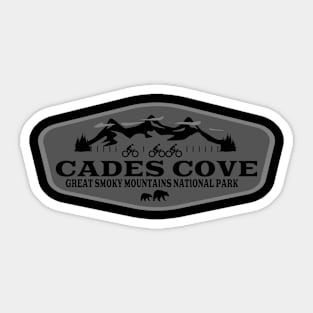 Cades Cove Sticker